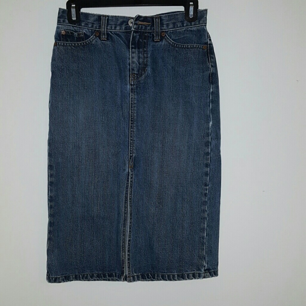 Gap Jean skirt, knee length